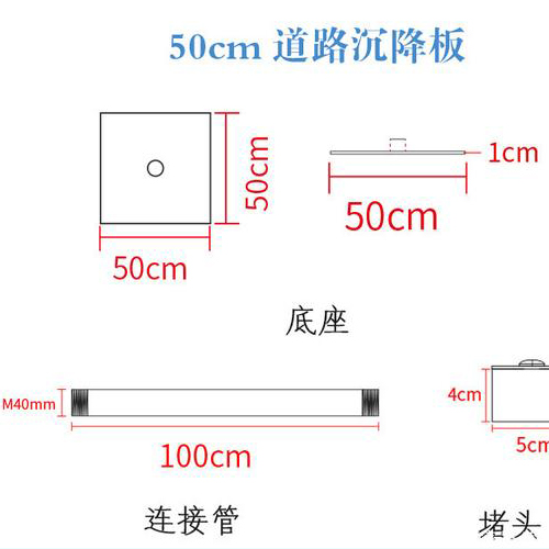 宿迁沉降板规格型号如何选择？